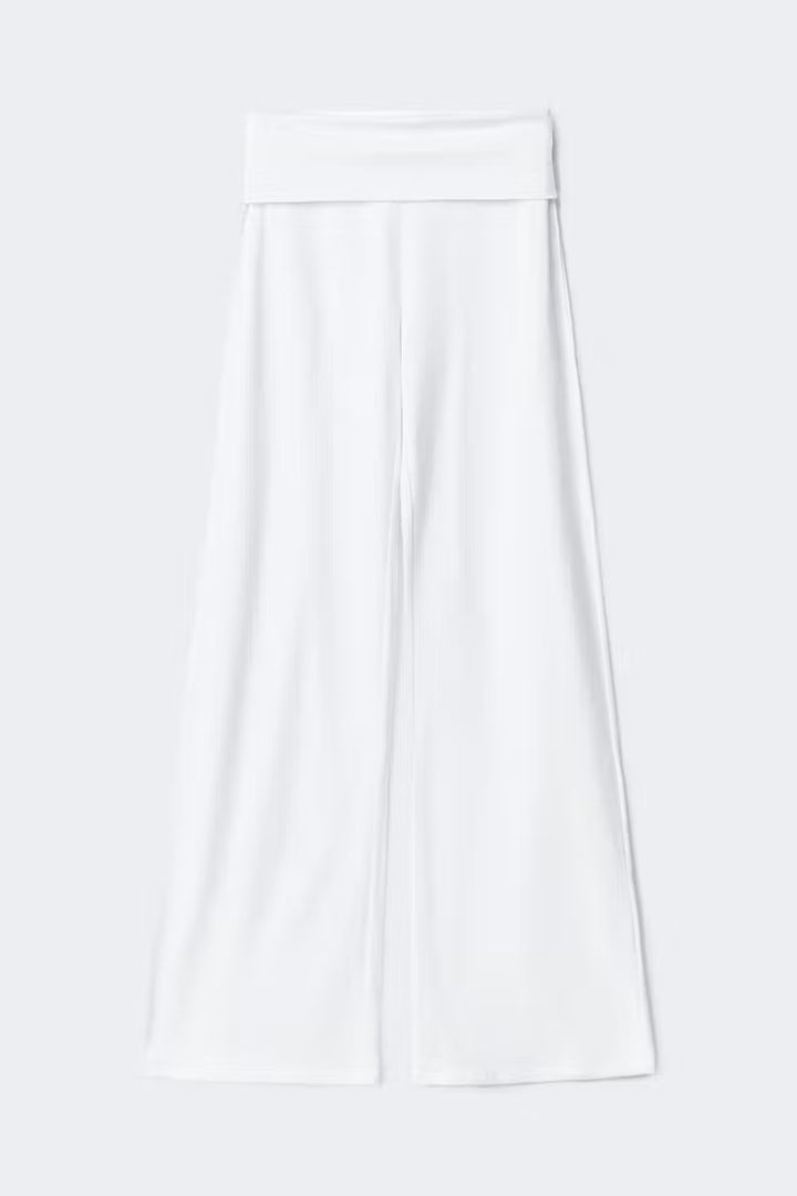 viralowe koralowe spodnie