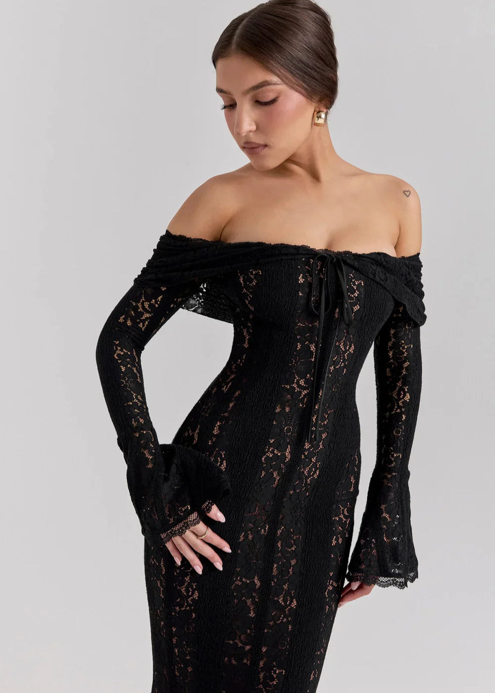 Agnieszka | Paryska sukienka wieczorowa maxi