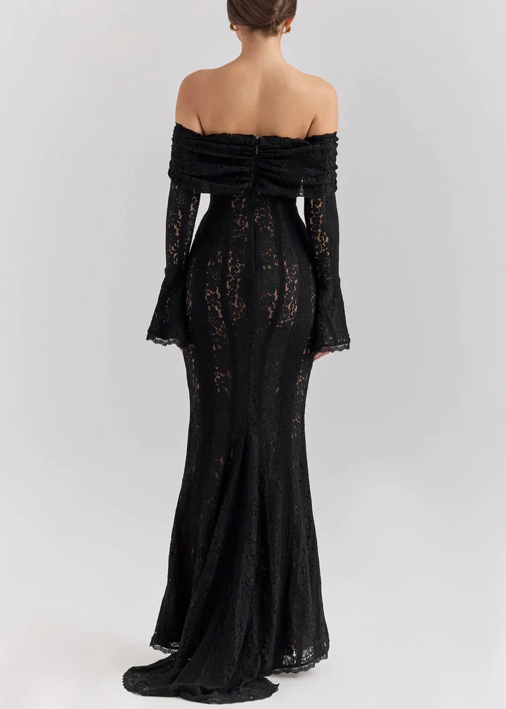 Agnieszka | Paryska sukienka wieczorowa maxi