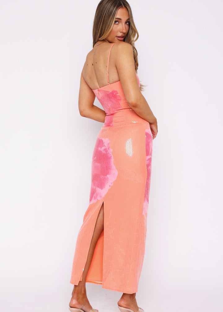 Anna | sukienka maxi w kwiaty