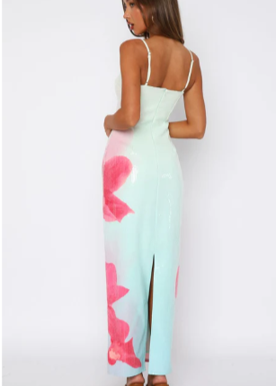 Anna | sukienka maxi w kwiaty