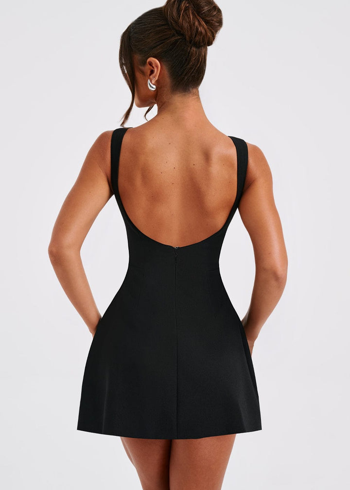 Beata | Sukienka mini – czarna