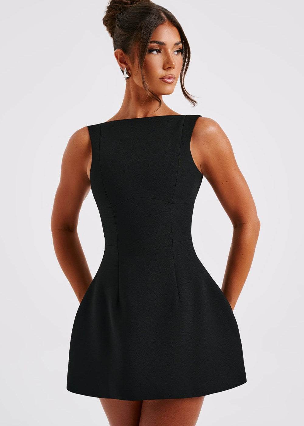 Beata | Sukienka mini – czarna