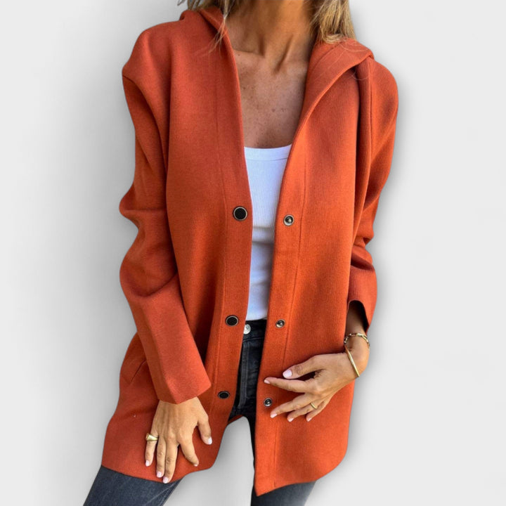 Ewa | Elegancki Casualowy Płaszcz – Komfortowy i Stylowy