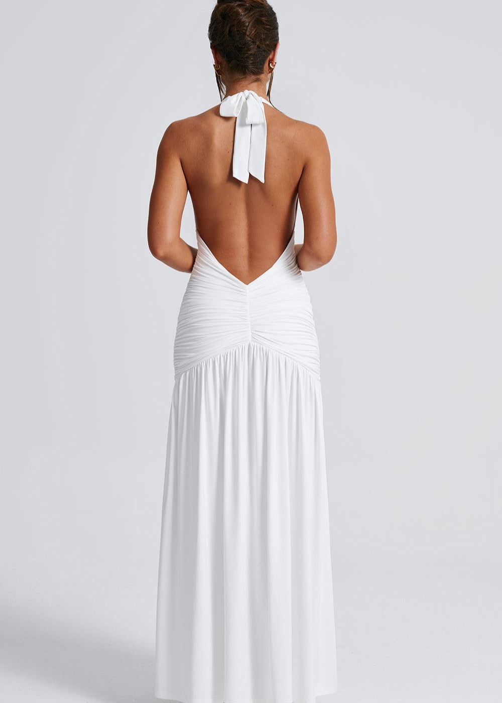 Sylwia | Sukienka maxi – biała